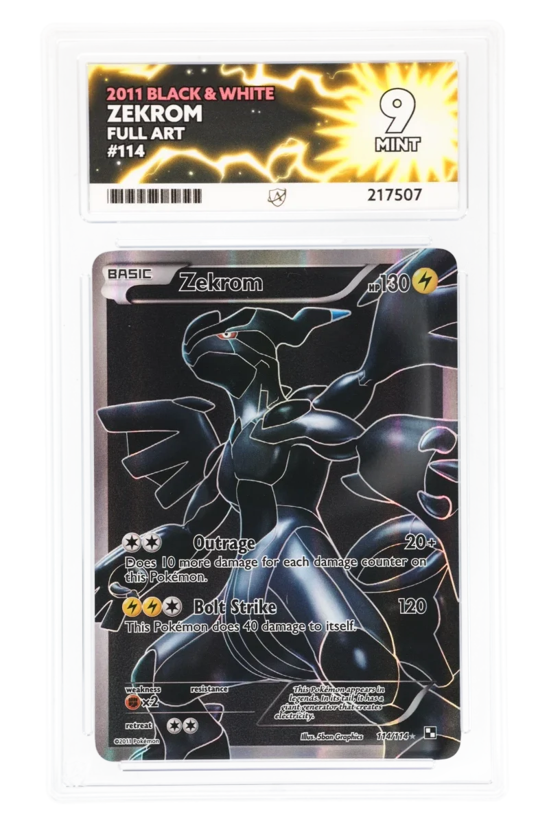 Zekrom 114/114 - ACE 9 - Black & White - 2011 - Full Art