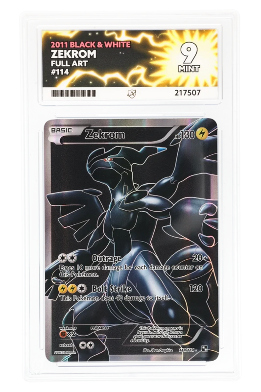 Zekrom 114/114 - ACE 9 - Black & White - 2011 - Full Art