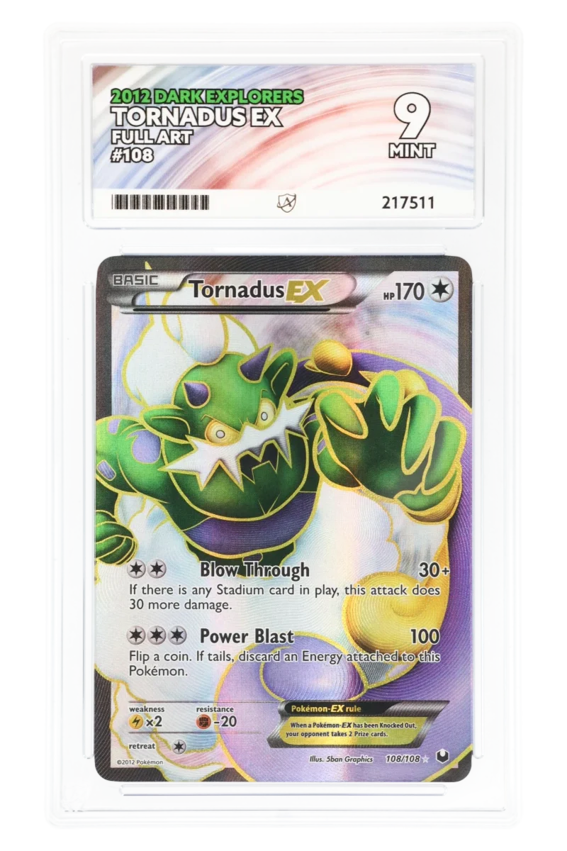 Tornadus EX 108/108 - ACE 9 - Dark Explorers - 2012 - Full Art