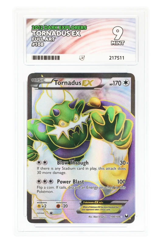 Tornadus EX 108/108 - ACE 9 - Dark Explorers - 2012 - Full Art