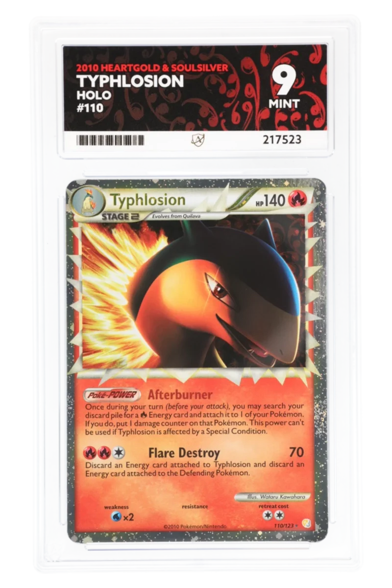 Typhlosion 110/123 - ACE 9 - HeartGold & SoulSilver - 2010 - Holo