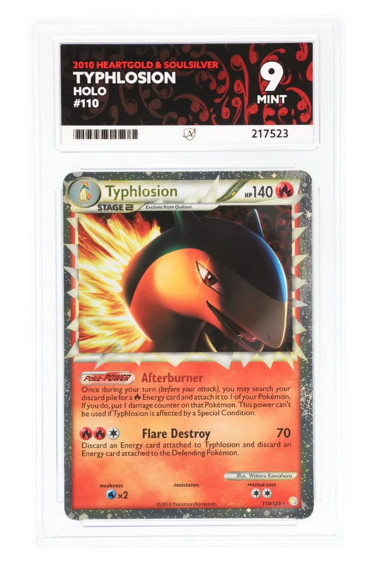 Typhlosion 110/123 - ACE 9 - HeartGold & SoulSilver - 2010 - Holo