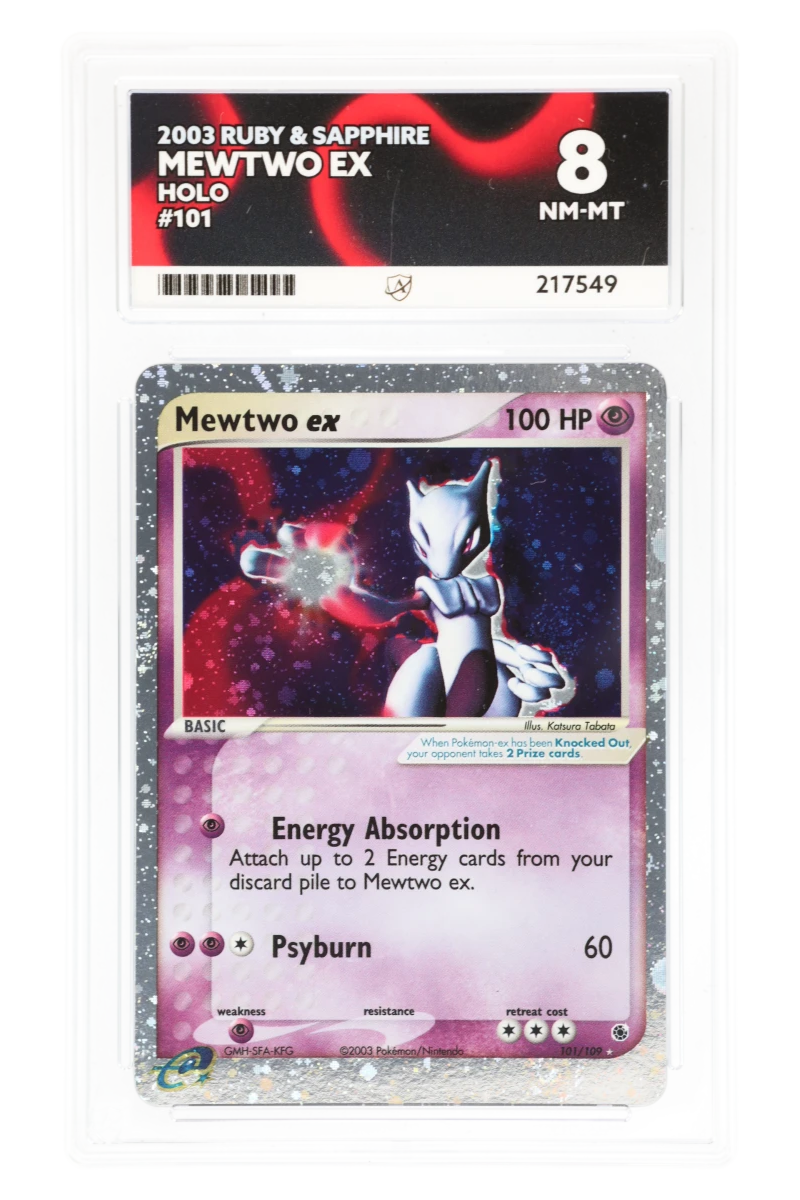 Mewtwo ex 101/109 - ACE 8 - Ruby & Sapphire - 2003 - Holo