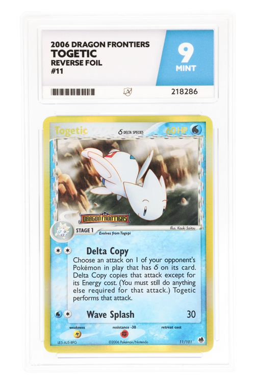 Togetic 11/101 Reverse Foil - ACE 9 - Dragon Frontiers - 2006