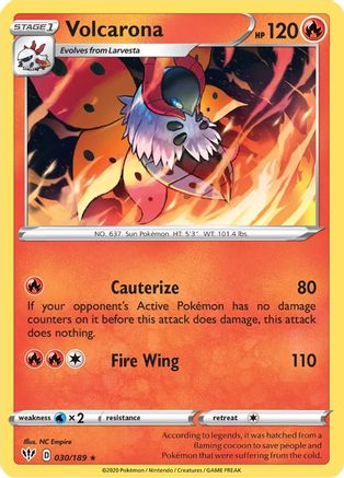 Volcarona 30/189 - Darkness Ablaze