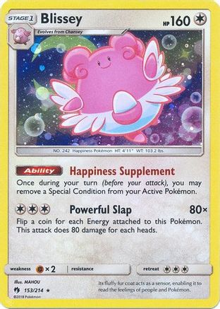 Blissey - 153/214 (Cosmos Holo) 153 - Miscellaneous Cards & Products Holofoil