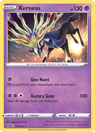 Xerneas 78/185 - Vivid Voltage Holofoil