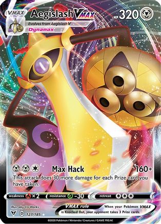 Aegislash VMAX 127/185 - Vivid Voltage Holofoil