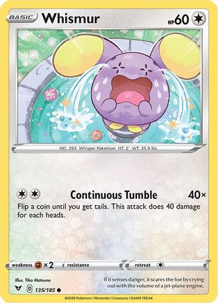 Whismur 135/185 - Vivid Voltage