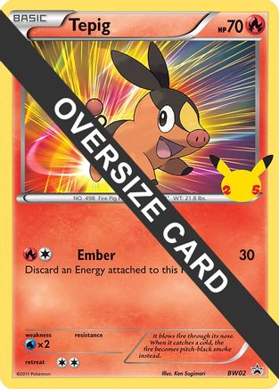 Tepig BW02 - First Partner Pack