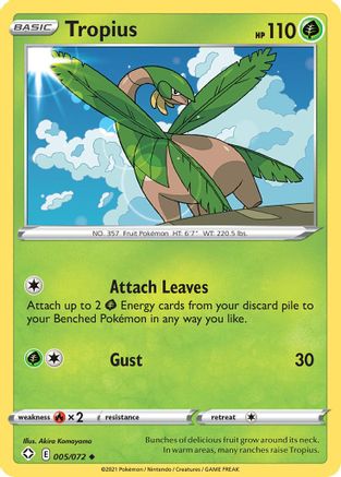 Tropius 5/72 - Shining Fates