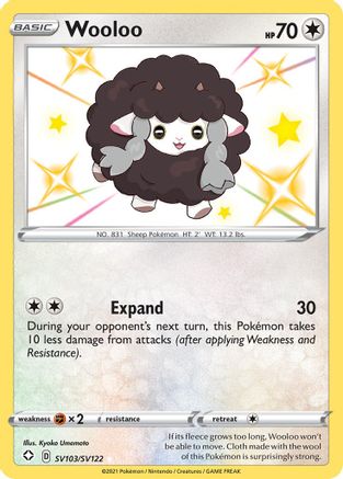 Wooloo SV103/122 - Shiny Vault Holofoil