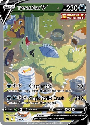 Tyranitar V 155/163 - Battle Styles Holofoil