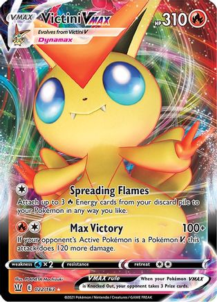 Victini VMAX 22/163 - Battle Styles Holofoil