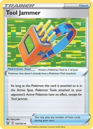 Tool Jammer 136/163 - Battle Styles Reverse Holofoil