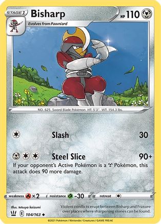 Bisharp 104/163 - Battle Styles Reverse Holofoil