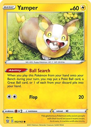 Yamper 52/163 - Battle Styles