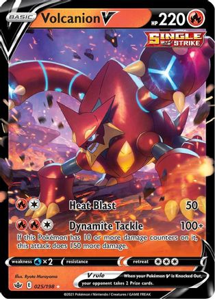 Volcanion V 25/198 - Chilling Reign