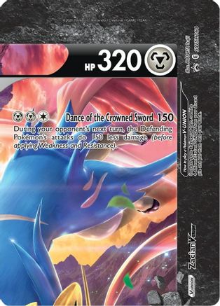 Zacian V-UNION SWSH164/307 - SWSH Black Star Promos Holofoil