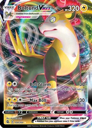 Boltund VMAX 104/264 - Fusion Strike Holofoil