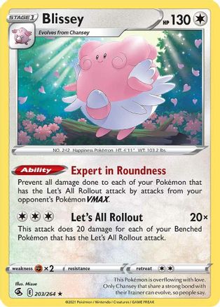 Blissey 203/264 - Fusion Strike