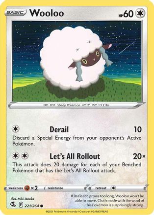 Wooloo 221/264 - Fusion Strike