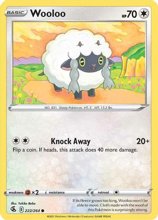 Wooloo 222/264 - Fusion Strike