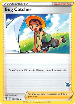 Bug Catcher - 226/264 (Eevee Stamped) 226 - Battle Academy 2022