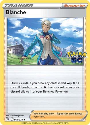 Blanche 64/78 - Pokmon GO Reverse Holofoil