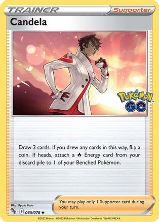 Candela 65/78 - Pokmon GO Reverse Holofoil