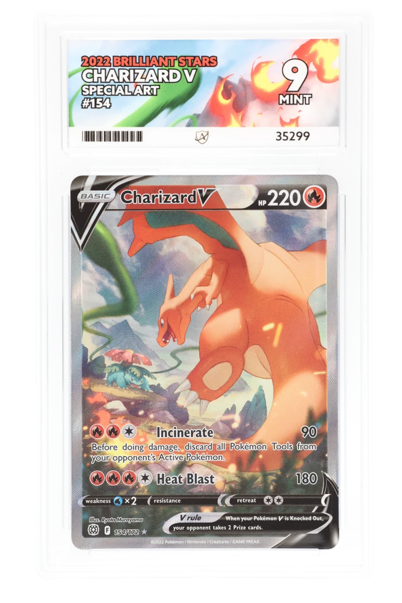 Charizard V 154/172 - ACE 9 - Brilliant Stars - Alt Art - 2022