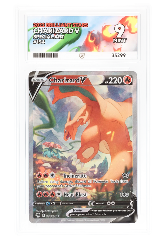 Charizard V 154/172 - ACE 9 - Brilliant Stars - Alt Art - 2022