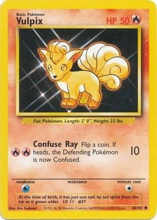 Vulpix 68/102 - Base