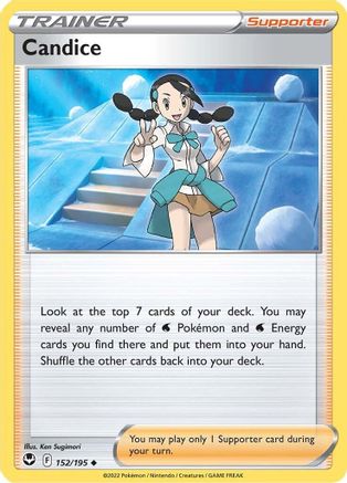 Candice 152/195 - Silver Tempest Reverse Holofoil