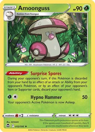 Amoonguss 12/195 - Silver Tempest