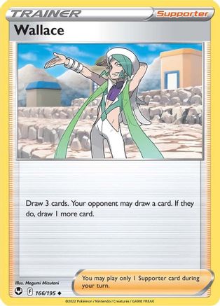 Wallace 166/195 - Silver Tempest Reverse Holofoil