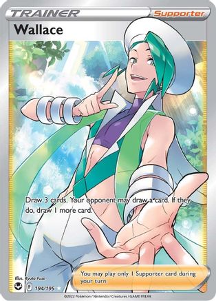 Wallace 194/195 - Silver Tempest Holofoil