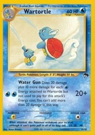 Wartortle 15/18 - Southern Islands