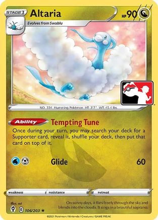 Altaria 106 - Prize Pack Series Cards