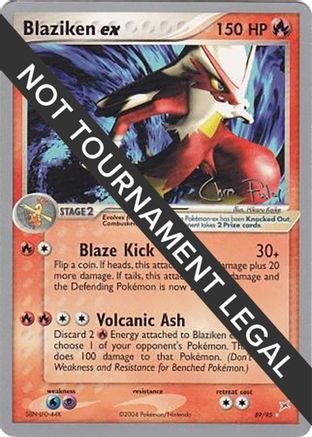 Blaziken ex - 2004 (Chris Fulop) 89 - World Championship Decks