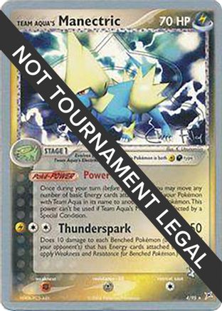 Team Aqua's Manectric - 2004 (Chris Fulop) 4 - World Championship Decks