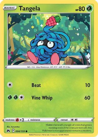 Tangela 4/159 - Crown Zenith