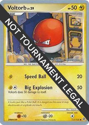 Voltorb - 2008 (Tristan Robinson) 117 - World Championship Decks