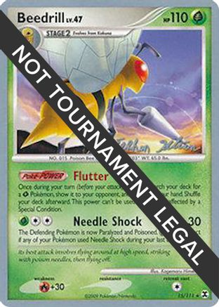 Beedrill (15) - 2009 (Stephen Silvestro) 15 - World Championship Decks