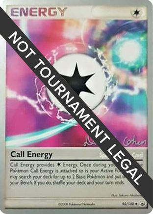 Call Energy - 2009 (David Cohen) 92 - World Championship Decks