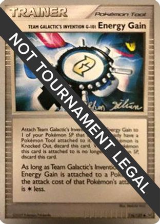 Team Galactic's Invention G-101 Energy Gain - 2009 (Stephen Silvestro) 116 - World Championship Decks