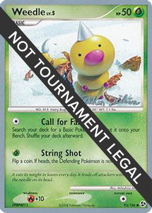 Weedle - 2009 (Stephen Silvestro) 93 - World Championship Decks