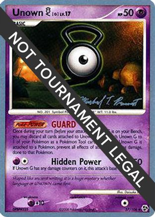 Unown [G] - 2010 (Michael Pramawat) 57 - World Championship Decks