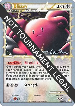 Blissey - 2011 (Ross Cawthon) 106 - World Championship Decks