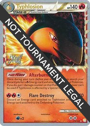 Typhlosion - 2011 (Christopher Kan) 110 - World Championship Decks